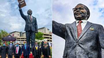 Ramaphosa unveils statue of Oliver Tambo to honour late ANC president