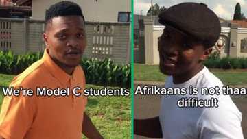 2 men breakdown details of being Model C school educated in TikTok video, Mzansi amused by honest friends