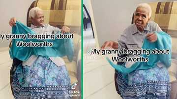 Mzansi granny shows off timeless Woolies doek in viral TikTok video