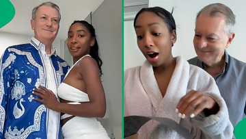 "Does he have a brother?": SA ladies long for sugar daddies after seeing baddie's soft life