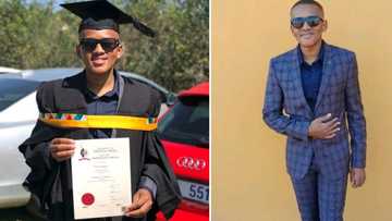 Proud young man graduates from UKZN with degree in Accounting