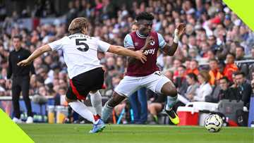 Video Shows How Mohammed Kudus Humiliated Fulham Player With Filthy Nutmeg