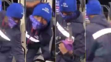 “Ya shapa”: South Africans wowed by another petrol attendant showing dance talents