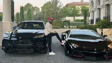 Floyd Mayweather stuns fans as he shows off exotic Lamborghini and Ferrari cars