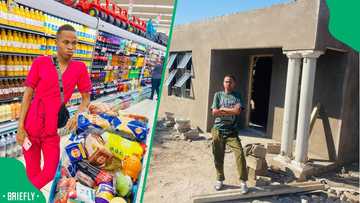 "I'm in tears": 19-year-old KwaZulu-Natal teenager gets rid of shack to build family a proper home
