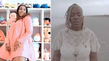 Lady Zamar clears claims Msaki wrote songs for her, singer shares that they only worked on one song together