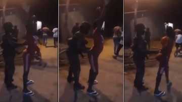 Lol: Unfazed man twerks to police frisking him, gives SA the funnies