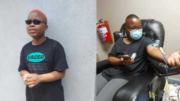Boy surprises mom by asking if he could donate blood with her to save lives