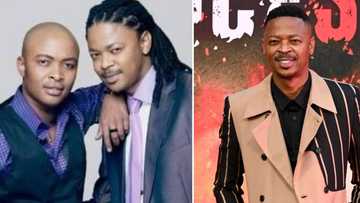 'Gomora' star Zolisa Xaluva shares 'Jason and Senzo' throwback snap hinting he's still besties with the former 'Generations' actor Thami Mngqolo: "Friends for life"