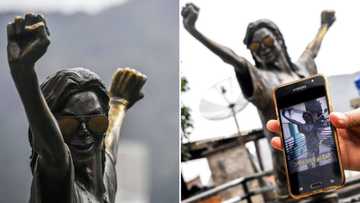 Michael Jackson statue in Brazil looks like Sandra Bullock, tweeps find it hysterical: "Who dis?"