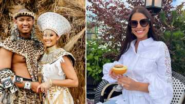 Former Miss SA Tamaryn Green-Nxumalo shares stunning snaps from star-studded Umabo Celebrations