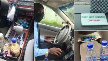 Taxi driver impresses people with refreshments and free wi-fi, people donate cash