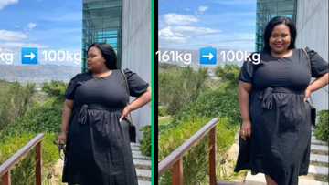 Woman showcases weight loss journey in TikTok video, loses 161kg