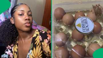 "Like how does she think of such?": Woman’s mom transforms Ferrero Rocher container into egg storage