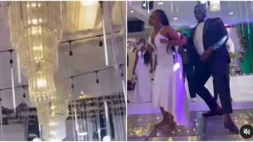 Amazing moves: Bridesmaid and groomsman dance up at wedding reception; video causes stir