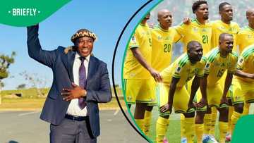 Musa Mseleku's plea to Gog Flo before Bafana Bafana loss leaves Mzansi in stitches