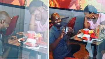 Man pops question at KFC, video goes viral: "Love always wins"