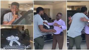 Man has dad in tears as he surprises him with Range Rover for 70th birthday