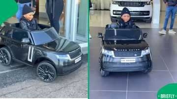 Young boy’s joyful reaction to getting a mini Range Rover for his birthday melted hearts across South Africa