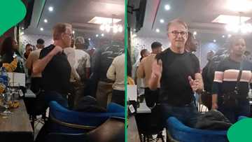 "Feeling the beat": SA surprised by older white man's rhythm while dancing at groove