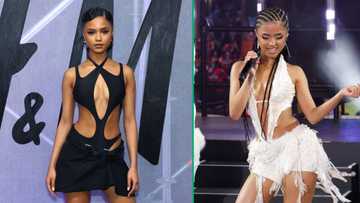 Tyla poses with her parents after winning the Grammy Award, fans wowed by her lovely mother