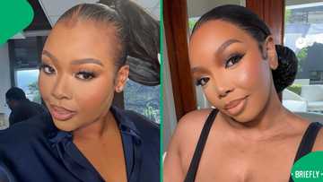 Photos: Thembisa Mdoda absent at Anele's engagement party, bridesmaids and groomsmen listed