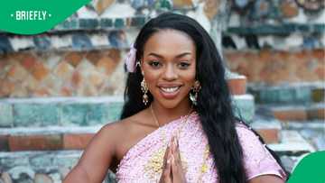 Photo of Khosi Twala and her alleged white boyfriend on Greek vacation sparks reactions