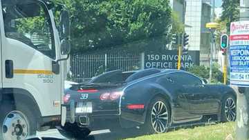 SA car lovers wowed after R30m Bugatti Veyron is spotted in Mzansi