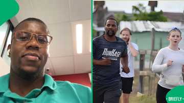 "Let the man make his coins": Man discusses R1K Cape Town jogging initiative, SA shows support