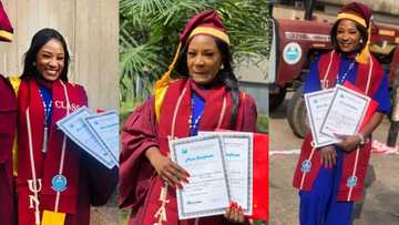 Lady bags awards as she emerges best graduating student of her faculty, shares adorable photos