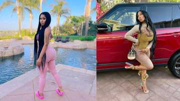 Nicki Minaj makes her fans thirsty with dance in a skin-tight outfit
