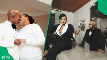 Anele Mdoda enjoys special performance at engagement party, SA gushes: "You know how to celebrate"