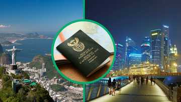 107 Countries South Africans can travel to visa-free, including Brazil, Ireland and Mauritius