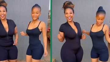 TikTok video of mom and daughter dancing together in tight bodysuits wins over awestruck South African fans