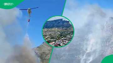 “Big ups to figherfighters”: Table Mountain fire forces evacuations as crews battle the blaze