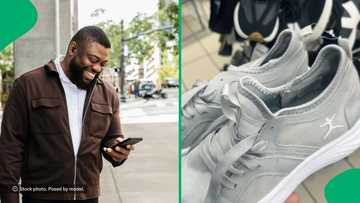 Man plugs people with sneaker dupes at PEP, netizens laugh: "Morkel Jordan"