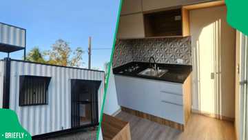 A stylish modern container home for R42K amazes Mzansi