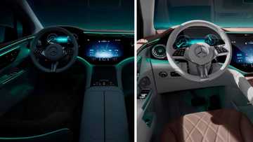 Mercedes-Benz's latest electric car features lux interior with 2 mega big screens