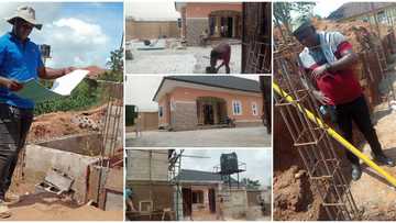 Man celebrates buying land and building house on it all within 12 months, shares photos, many react
