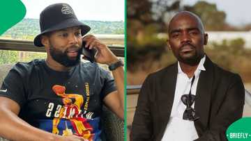 Sizwe Dhlomo defends Dr Musa Mthombeni for "loving his wife" Liesl