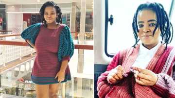 Talented lady who crochets beautiful clothes and bags hopes to build mom a house