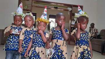 Mother who waited 20 years for a child celebrates quintuplets' 3rd birthdays