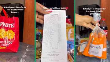 Veggies, cereal, soap and more: Mzansi woman shares what R500 got from Shoprite in TikTok video