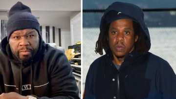 50 Cent claims that Jay-Z does not like him and he purposely excluded him from the Super Bowl advert