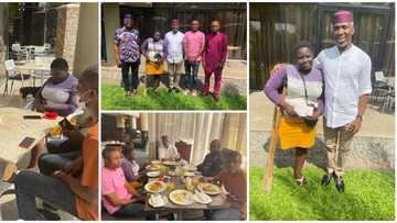 Politician splashes R37k on viral amputee, photos stir massive reactions