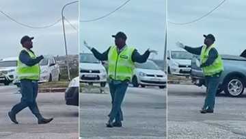 Video of energetic officer's sassy moves while directing traffic to Beyoncé banger has peeps amused