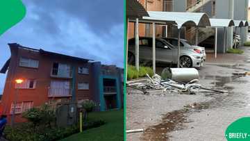 Pretoria tornado leaves behind a trail of destruction, sparks jokes online blaming USA and AfriForum