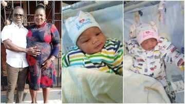 Double blessings: Couple welcome set of twins after 21 long years