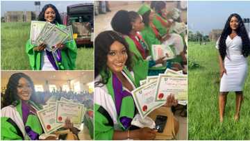 Gorgeous female doctor bags 7 awards as she graduates with distinction