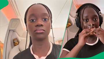 Zimbabwean rich kid flies from Dubai to South Africa in 1st class, lavish life in TikTok video amazes viewers